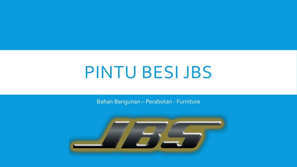 pintu besi jbs