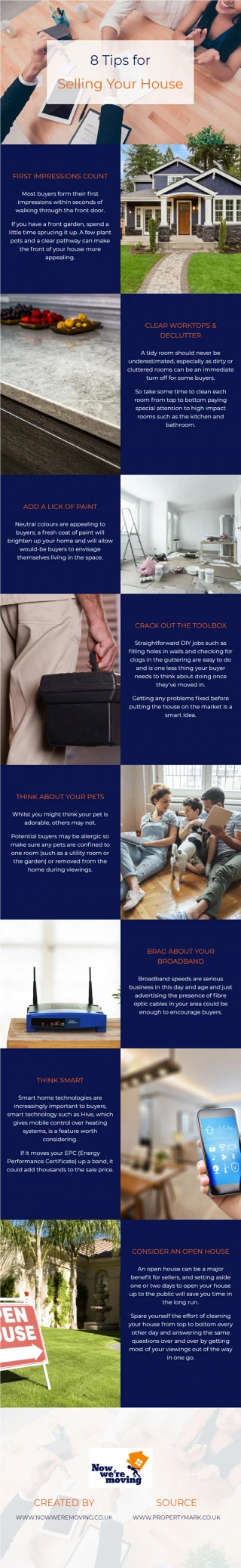 8 Tips for Selling Your House - slide 1