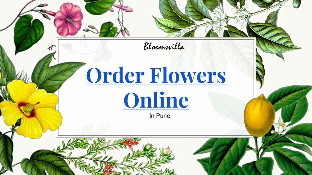 order flowers online