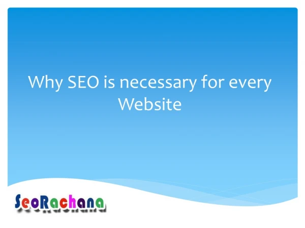 Why SEO is necessary for every website