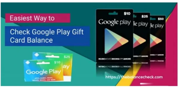 Updated Way to View your Google Play Gift Card Balance