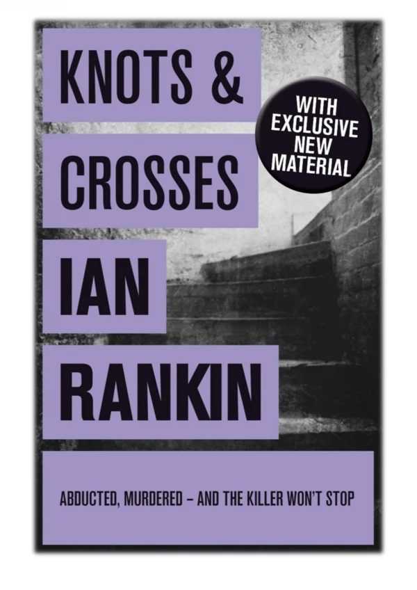 [PDF] Free Download Knots and Crosses By Ian Rankin