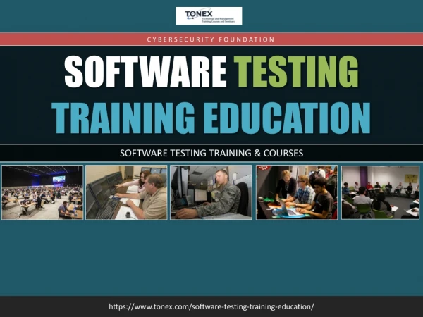 Software Testing Training Education : Tonex Training