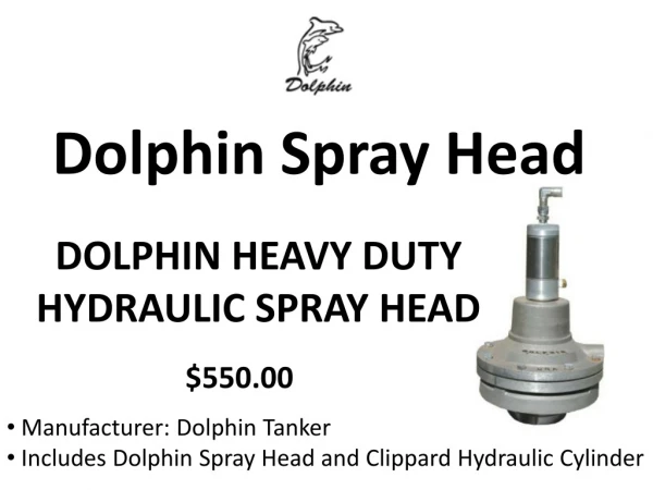 Dolphin Spray Head