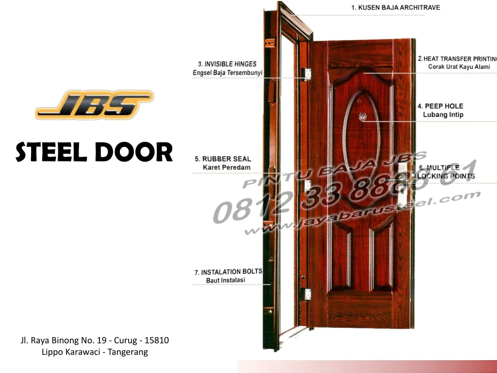 steel door