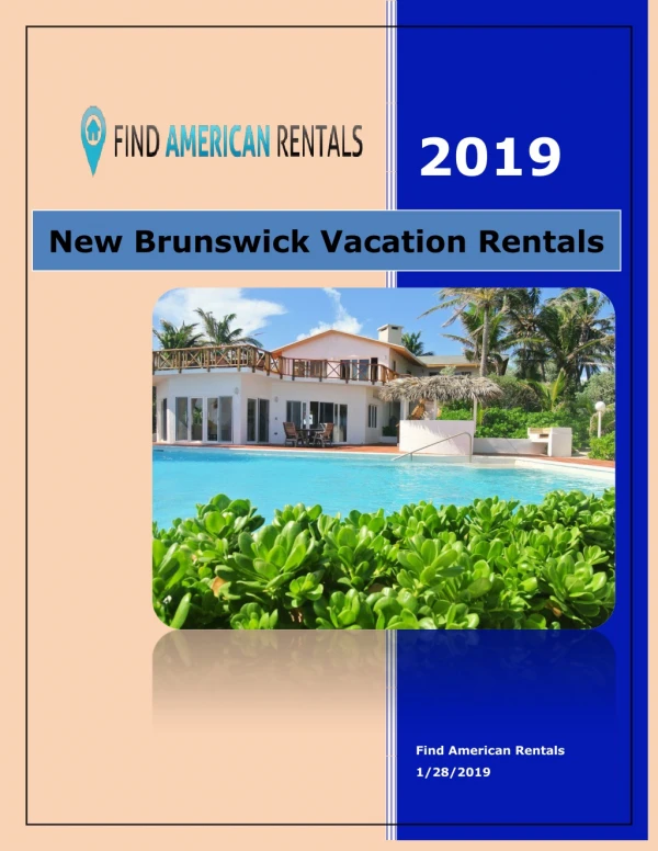 New brunswick vacation rentals