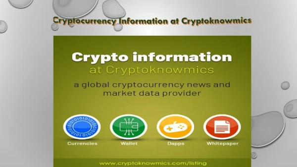 Read real-time cryptocurrency news – Cryptoknowmics