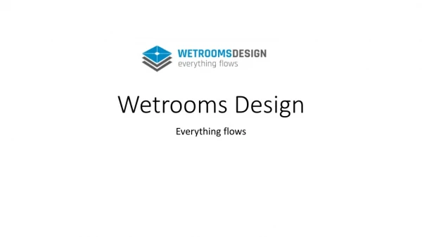 Shower water proofer | Wetrooms Design