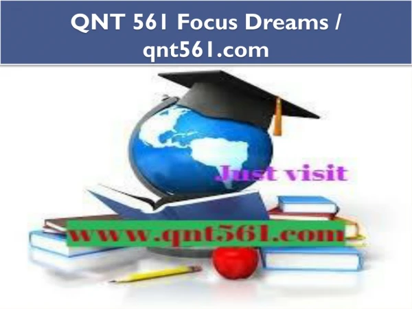 QNT 561 Focus Dreams / qnt561.com