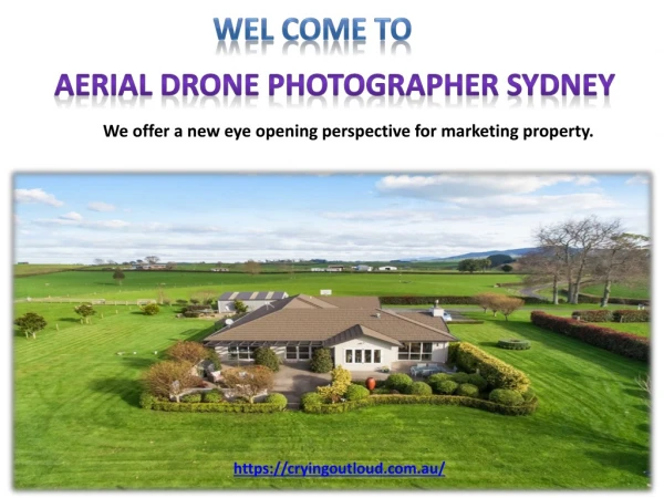 Aerial drone photographer Sydney
