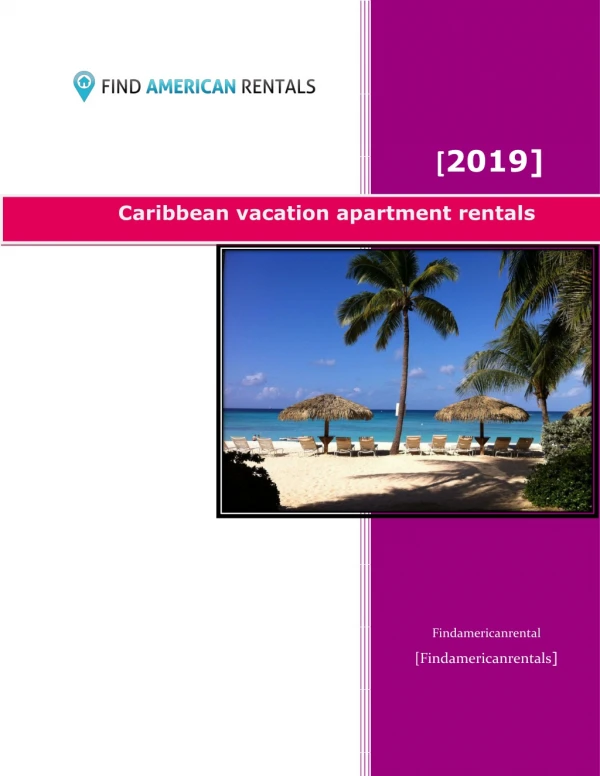 caribbean vacation apartment rentals