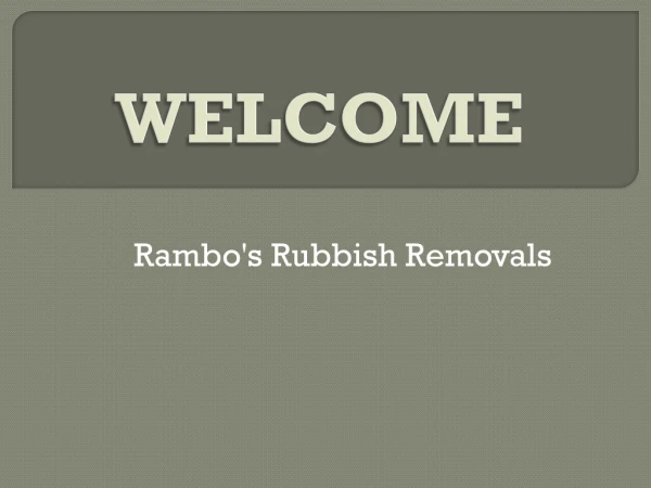 Company for Rubbish Removal in Mordialloc