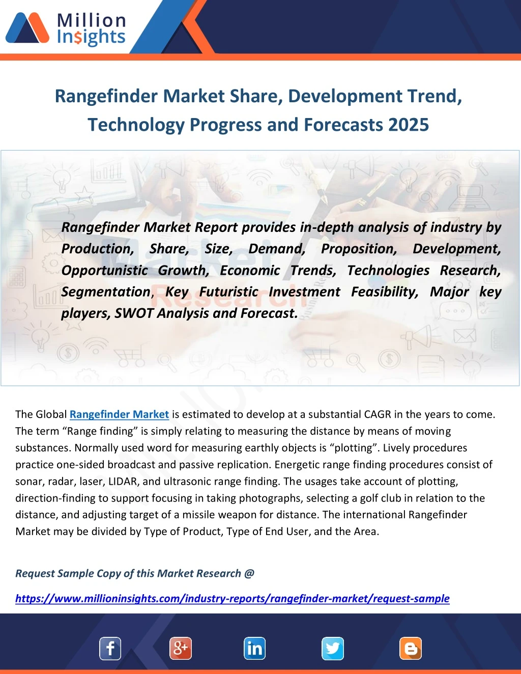 rangefinder market share development trend