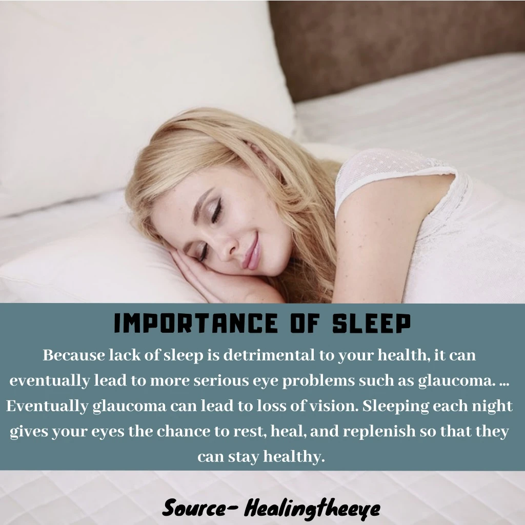 importance of sleep because lack of sleep