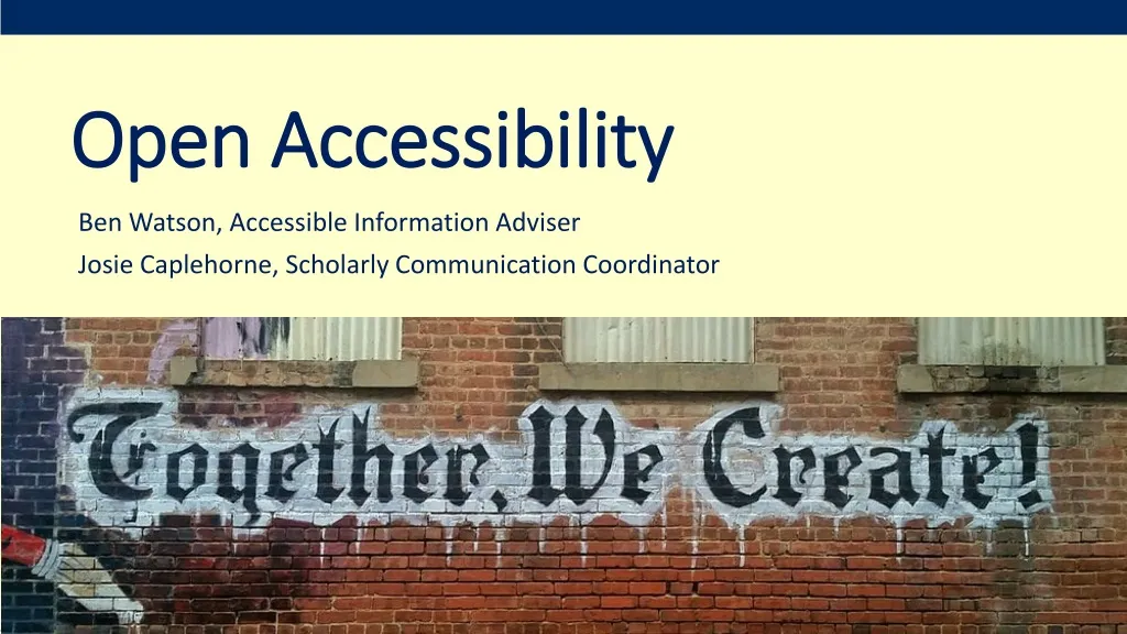 open accessibility