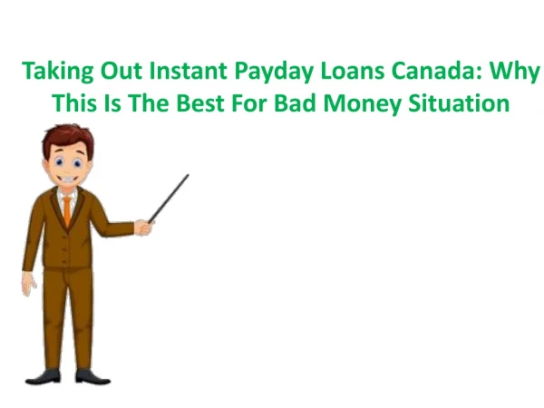 How Advantageous Online payday loans Canada Are?