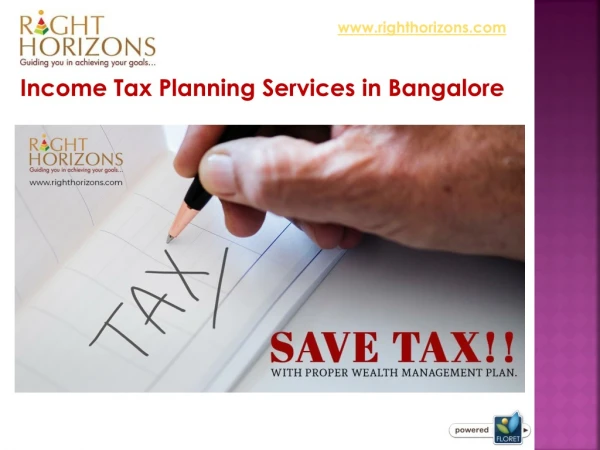 Income Tax Planning Services in Bangalore