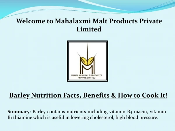 barley malt manufacturer, malted barley powder manufacturers, malt extract suppliers