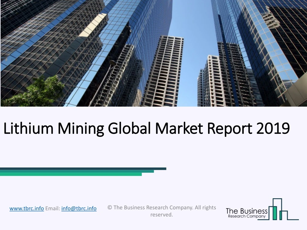 lithium mining lithium mining global market