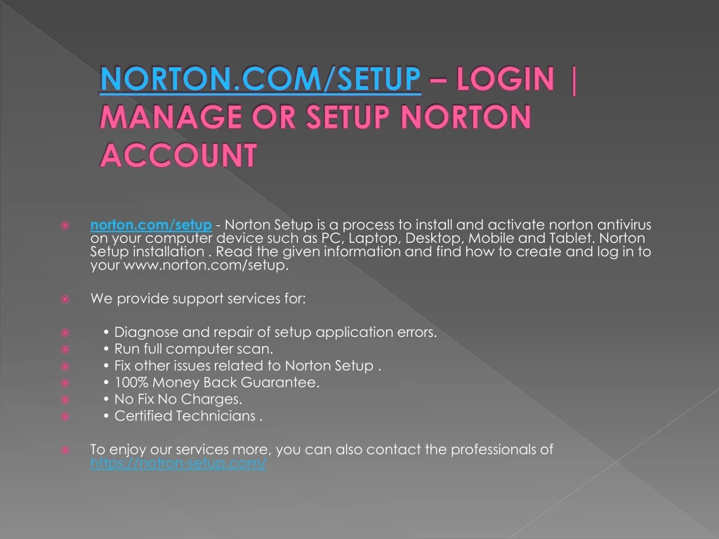 norton com setup norton setup is a process