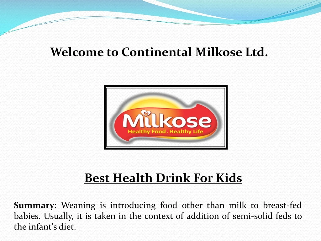 welcome to continental milkose ltd
