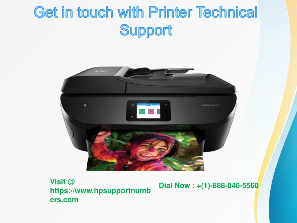 get in touch with printer technical support