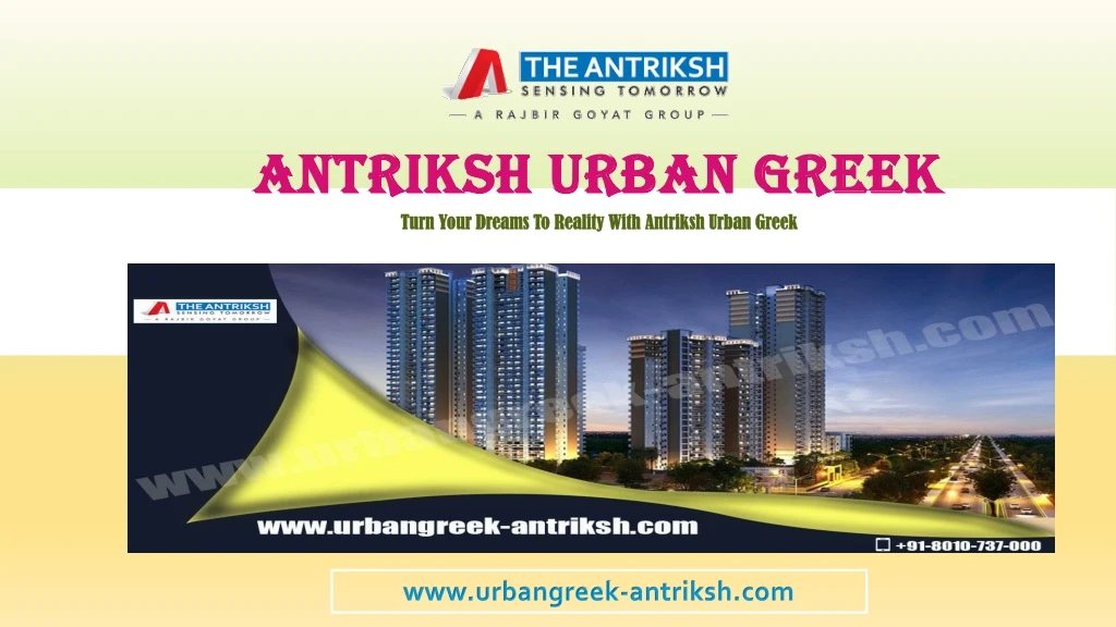 antriksh urban greek