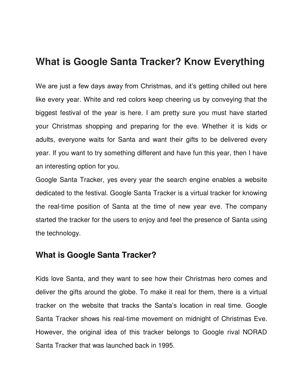 what is google santa tracker know everything