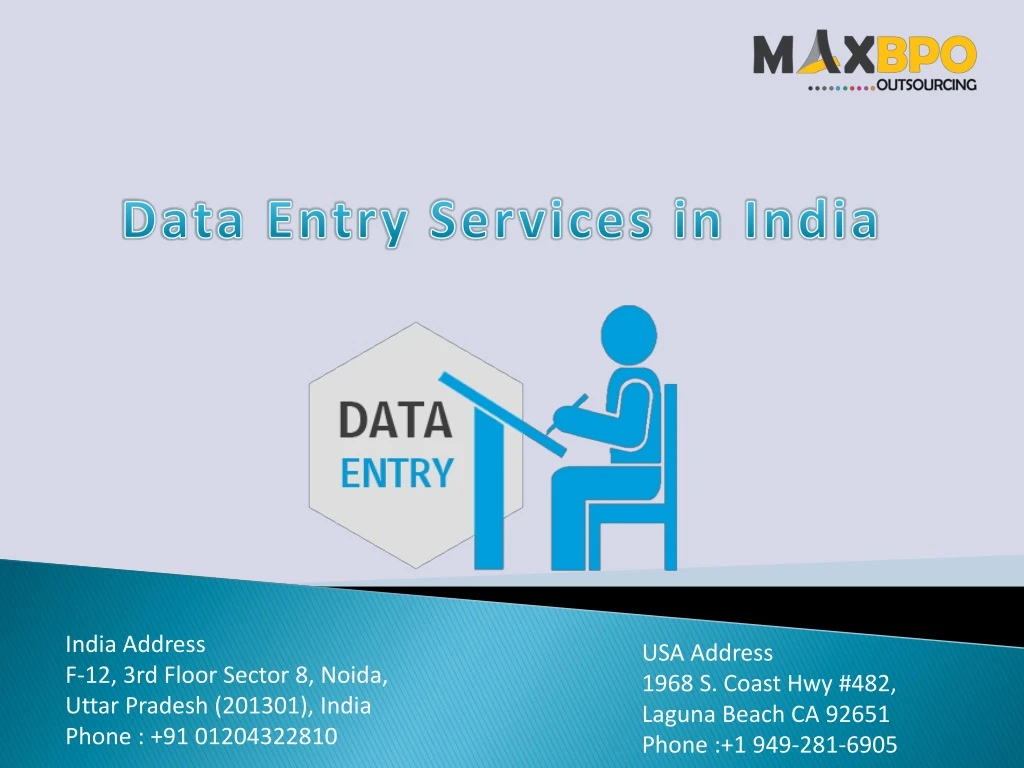 data entry services in india