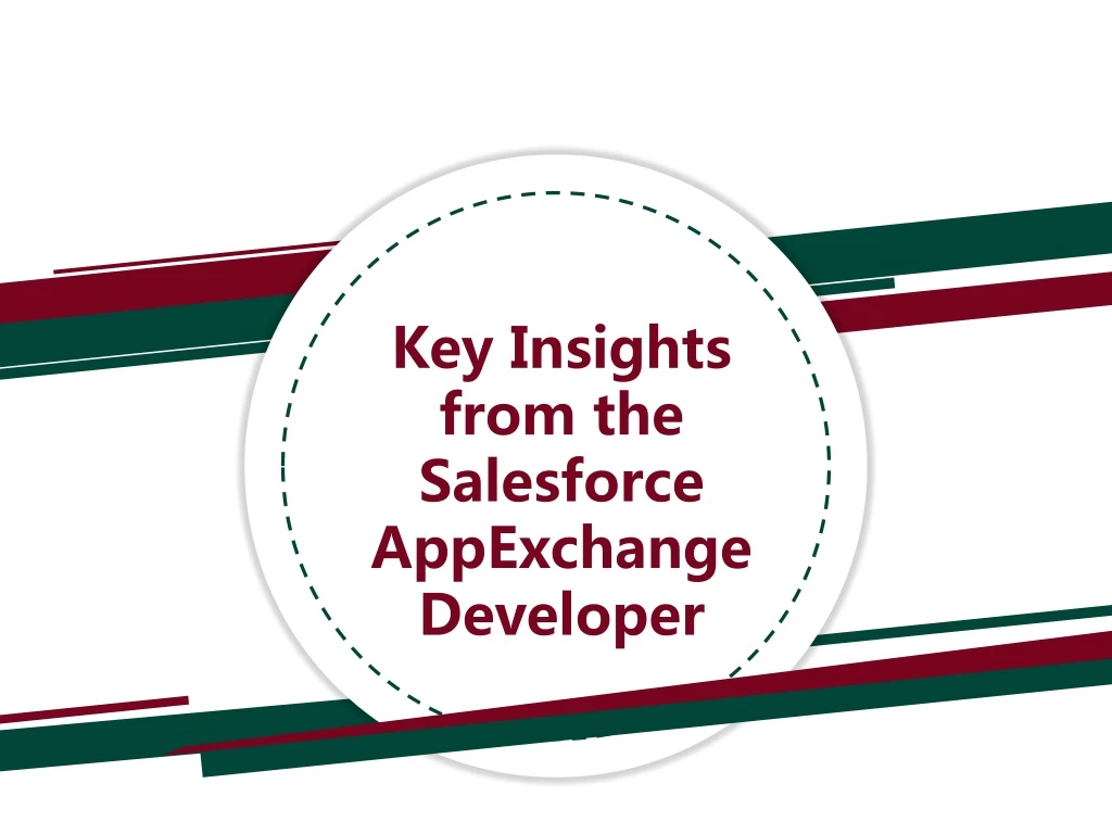key insights from the salesforce appexchange