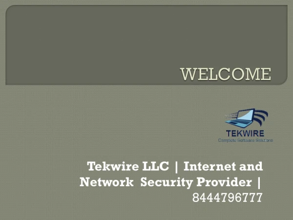 Tekwire | 844-479-6777 | Network Security