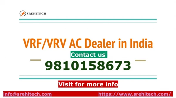 VRV/ VRF Ac Installation Services in New Delhi.India