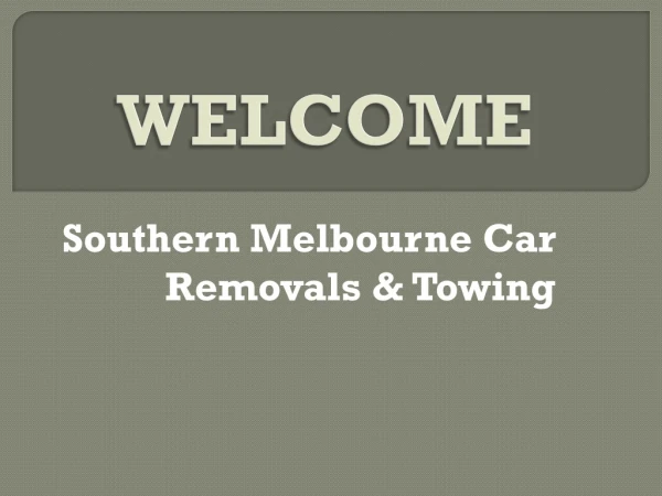 Get Car Removals service in Mulgrave