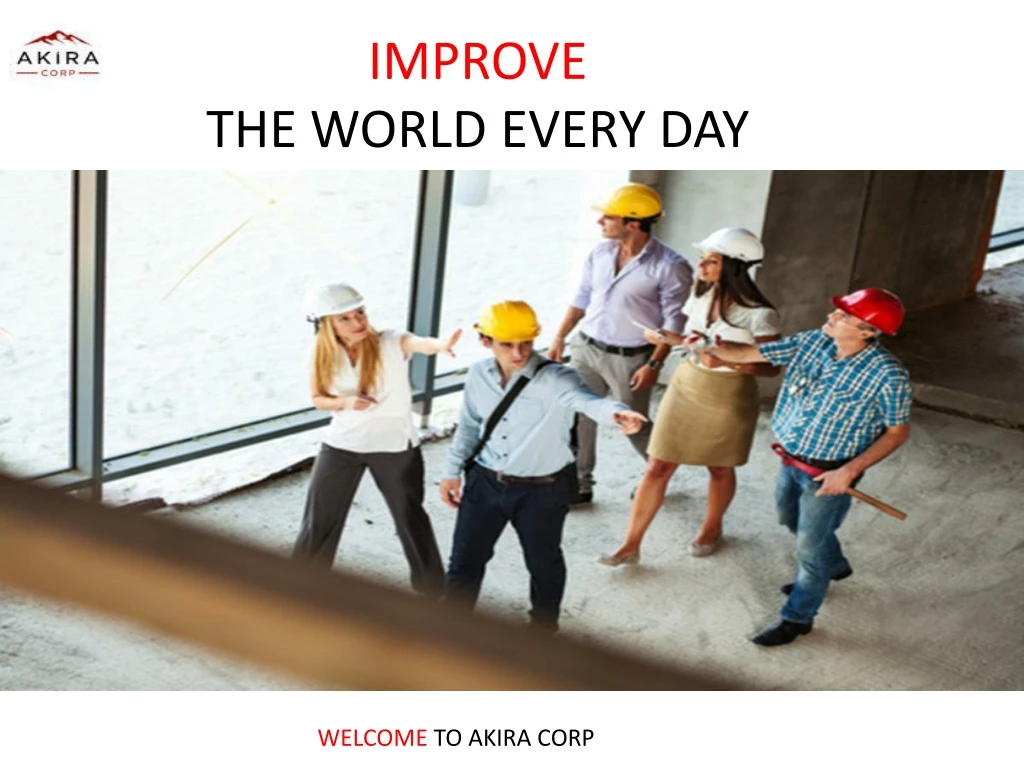 improve the world every day