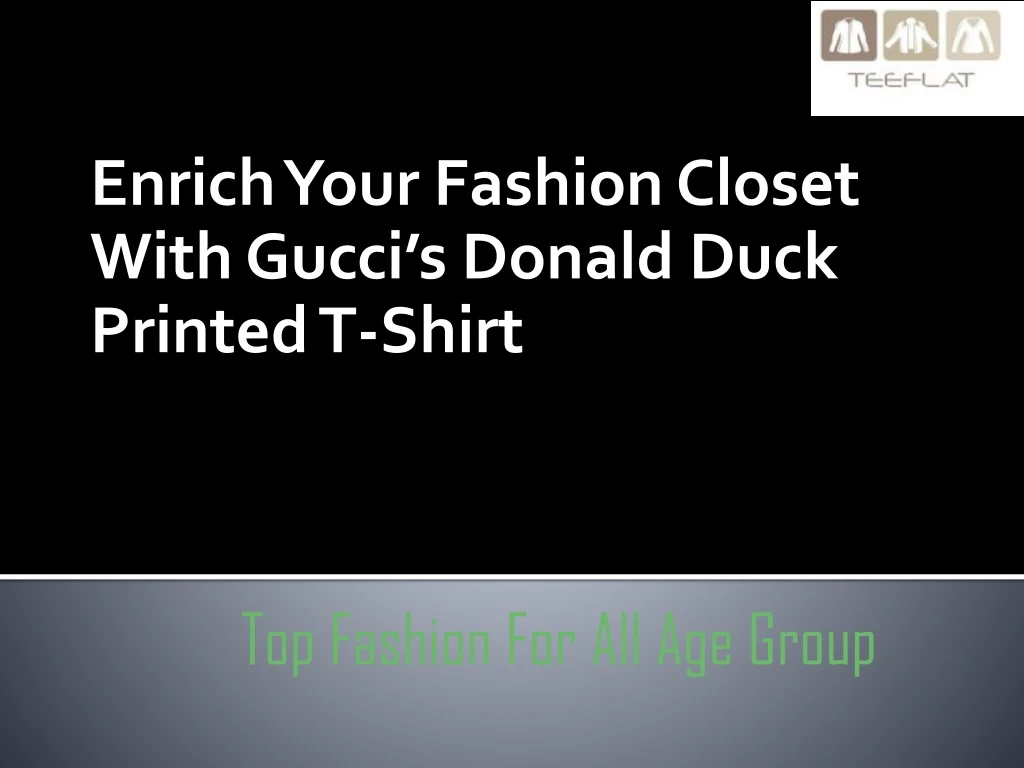 enrich your fashion c loset with gucci s donald duck printed t shirt