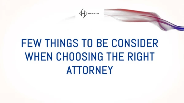 Looking For The Right Attorney In Carson City