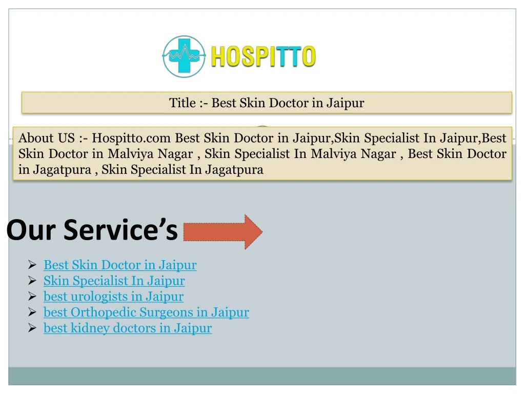 title best skin doctor in jaipur
