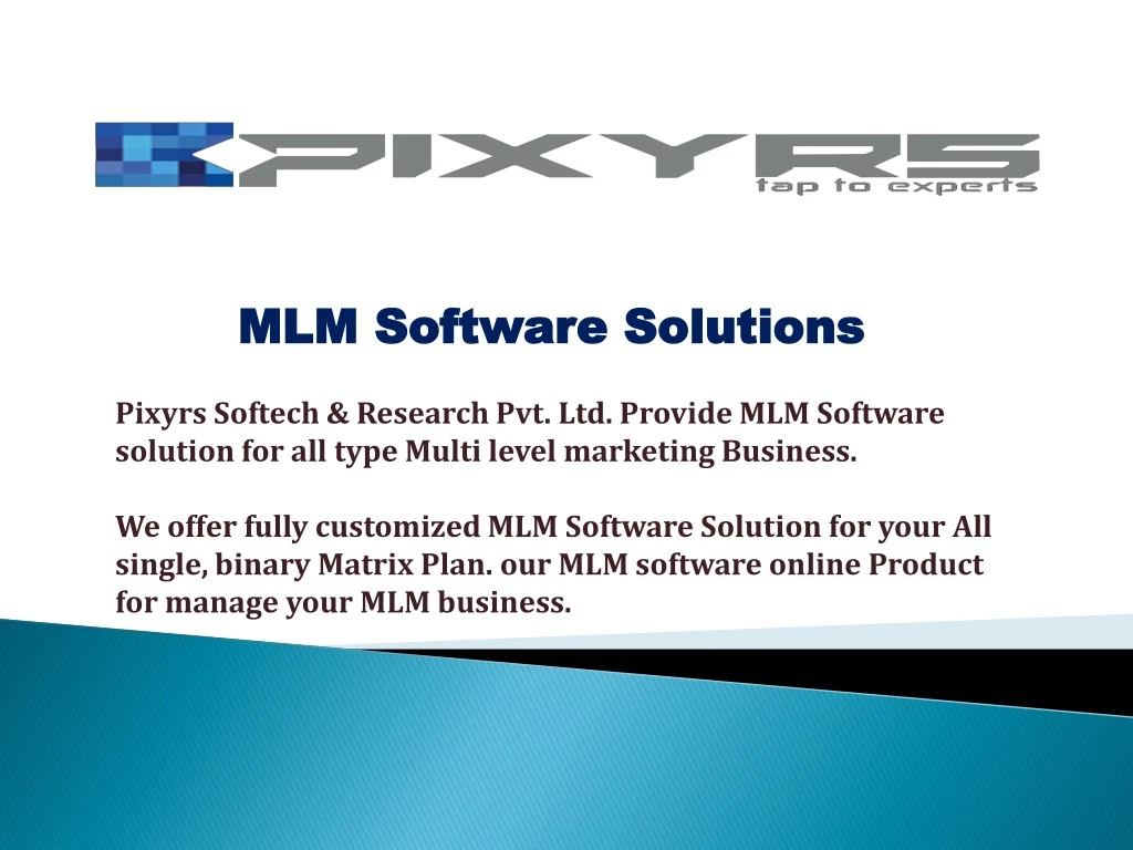 mlm software solutions