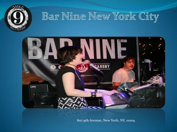 Best Dueling Piano Bar NYC-Bar Nine