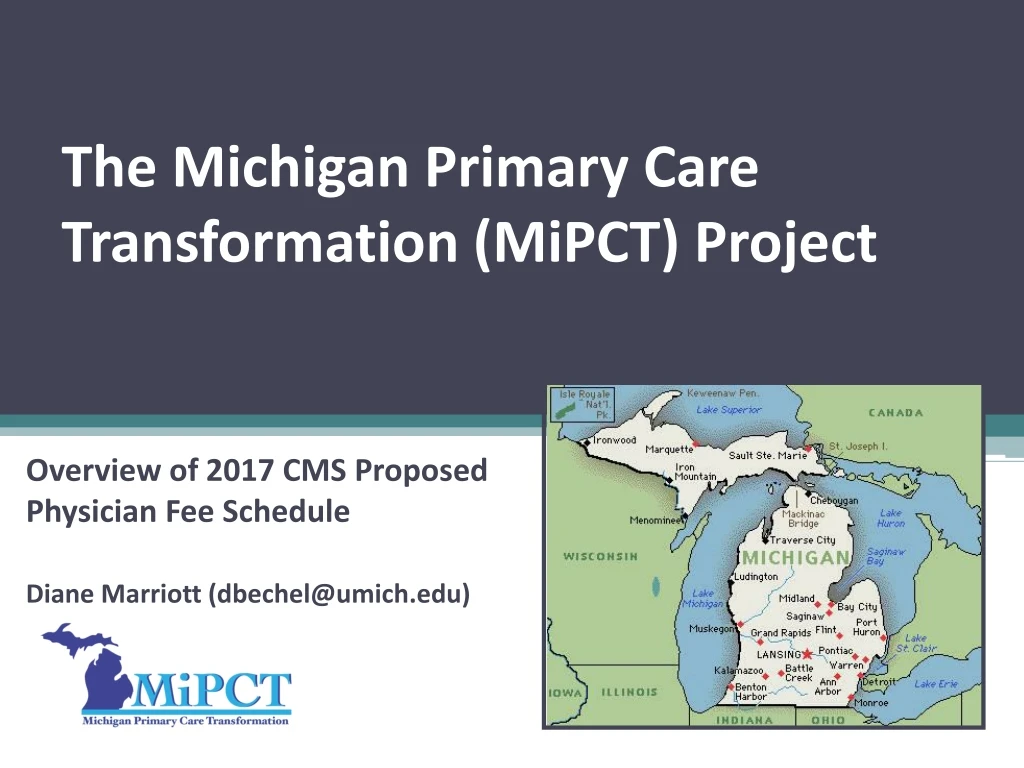 the michigan primary care transformation mipct project