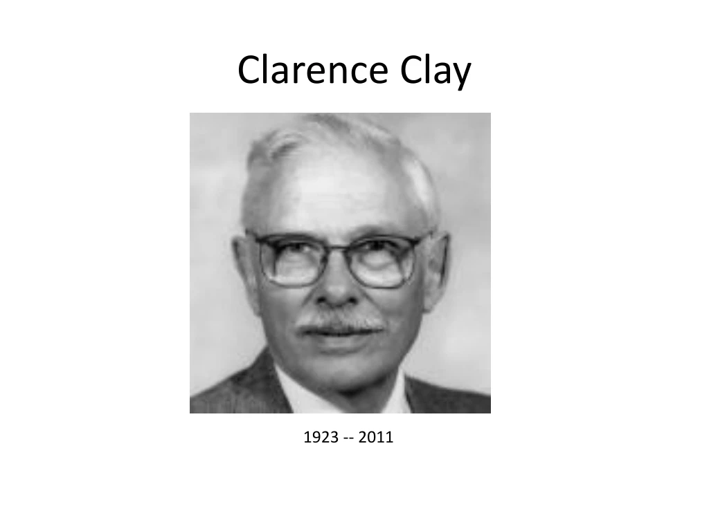 clarence clay