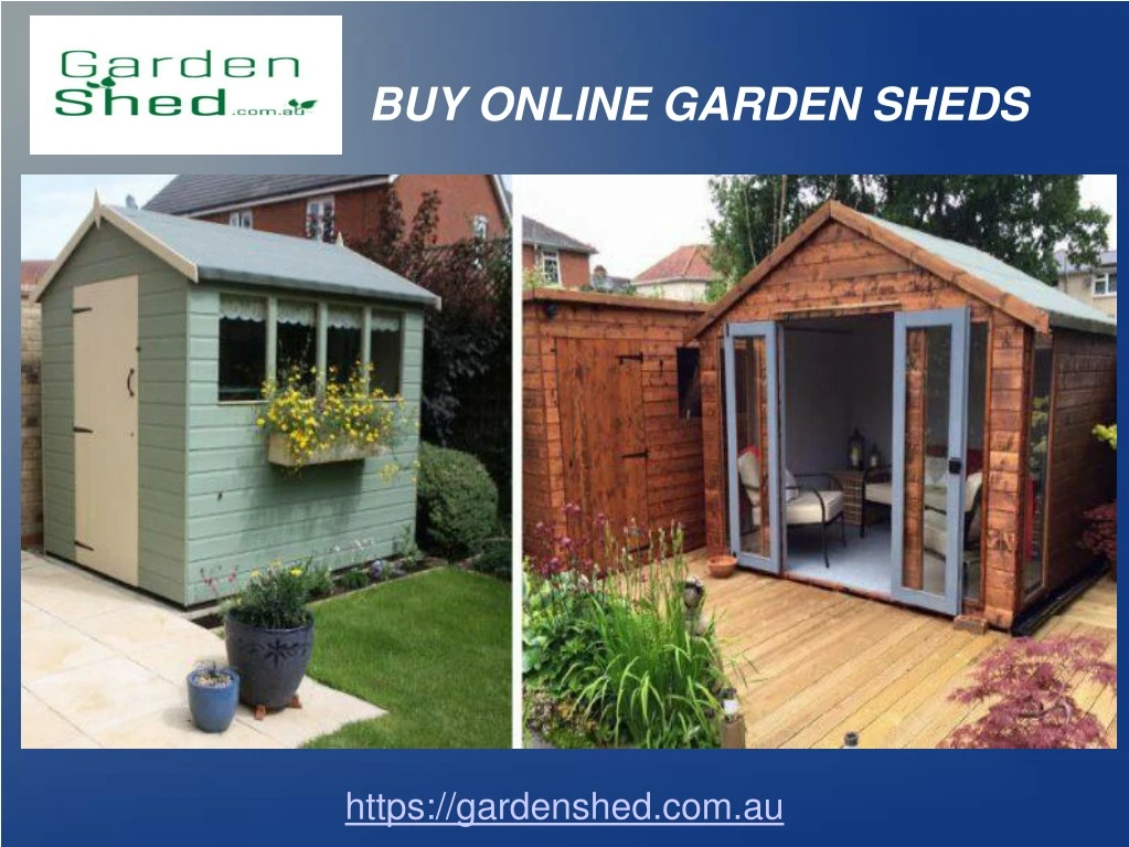 buy online garden sheds