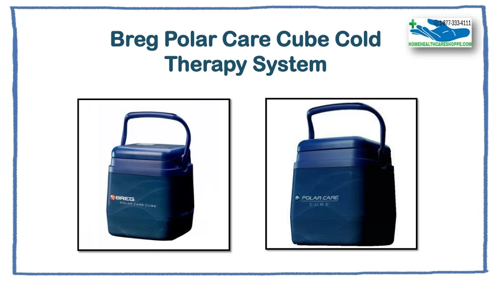 breg polar care cube cold therapy system