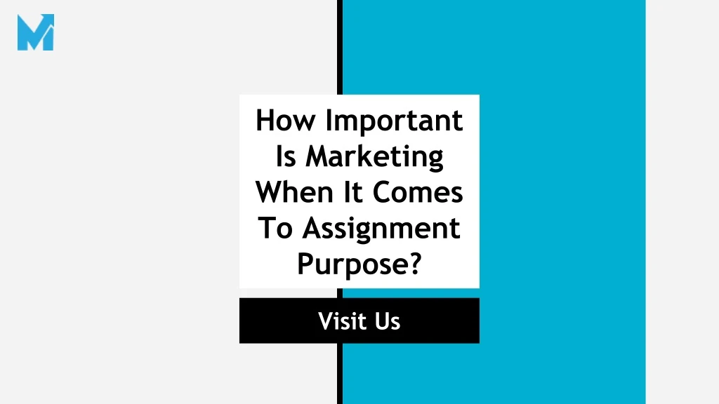 how important is marketing when it comes