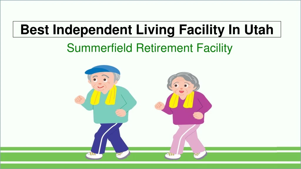 best independent living facility in utah