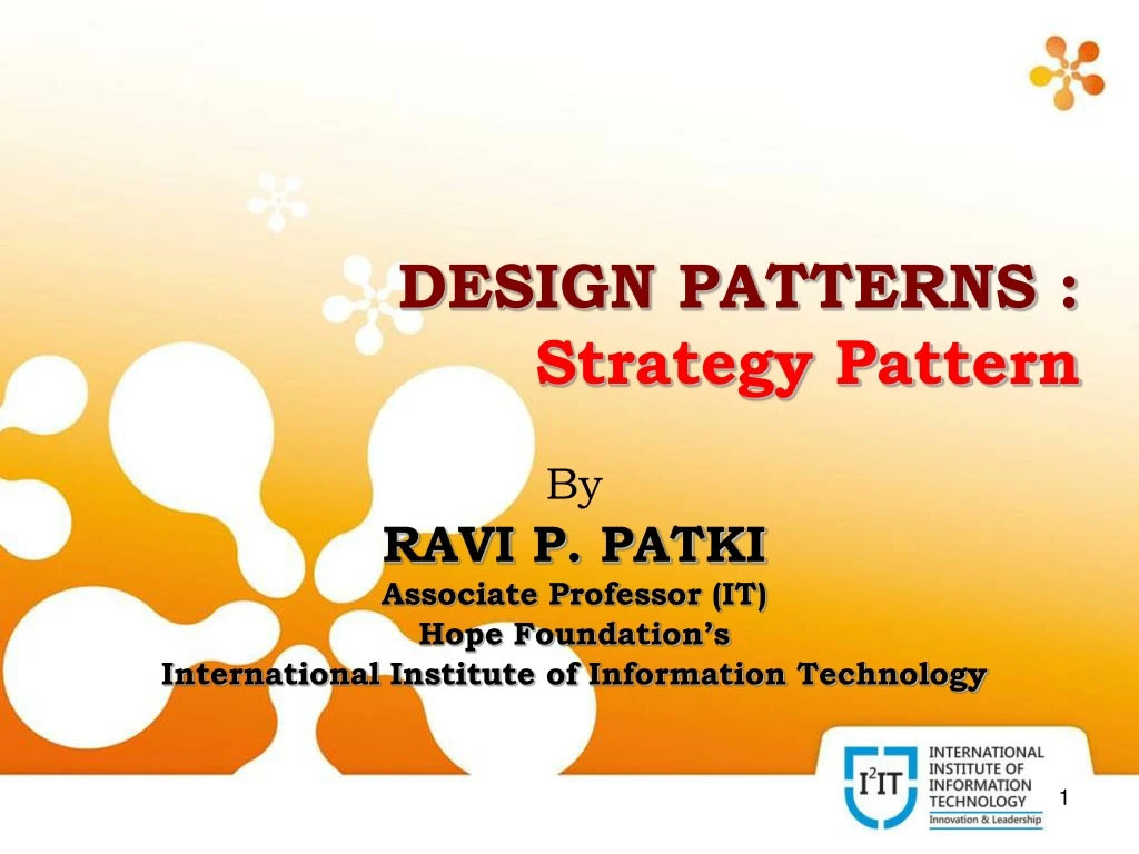 design patterns strategy pattern