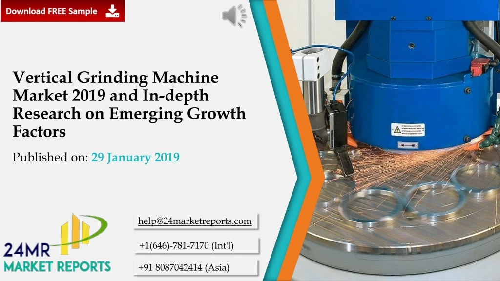 vertical grinding machine market 2019 and in depth research on emerging growth factors