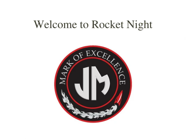 Welcome to Rocket Night