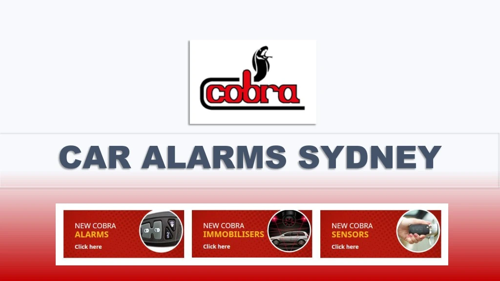 car alarms sydney