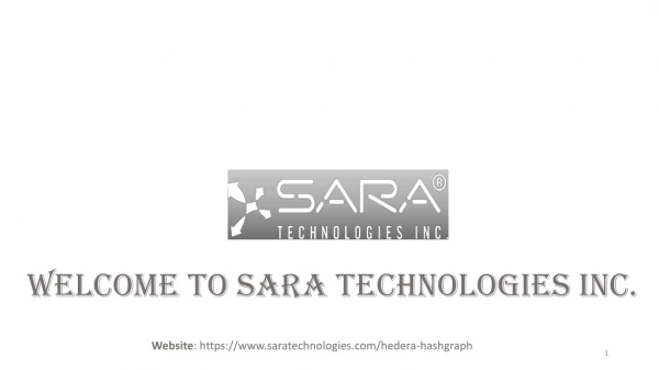 Hedera Hashgraph Development Company | Services - Sara Technologies